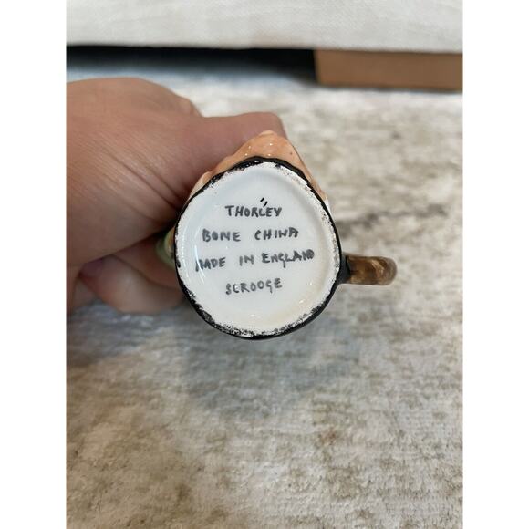 Vintage Thorley Bone China Made‎ In England Scrooge Mini Creamer - Picture 4 of 5